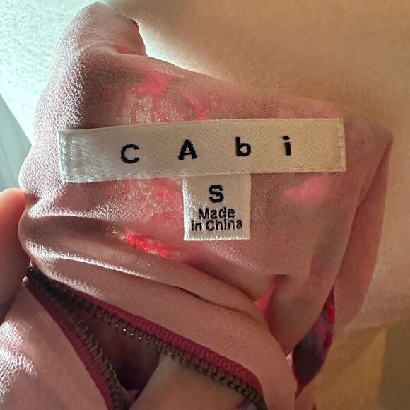 CAbi JUBILEE Tunic Top Paisley Lightweight Shell Size Small - Picture 9 of 11